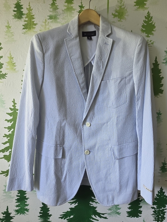 INC International Concepts Other - INC International Concepts Light Blue Seersucker Sport Coat